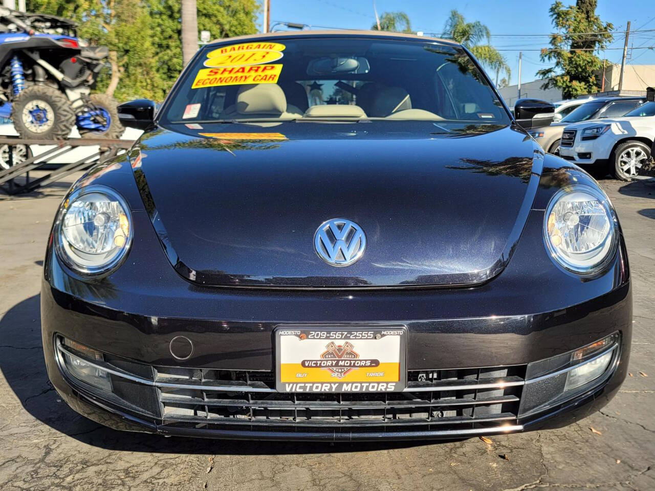 2013 Volkswagen Beetle Convertible for sale at Victory Motors Inc in Modesto, CA