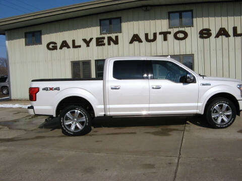 2019 Ford F-150 for sale at Galyen Auto Sales in Atkinson NE