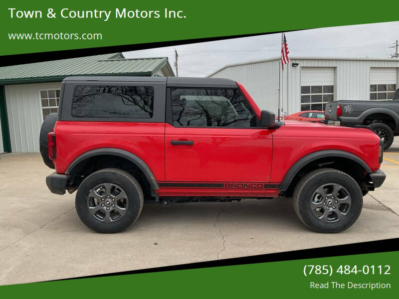 2022 Ford Bronco for sale at Town & Country Motors Inc. in Meriden KS