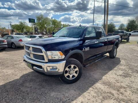 2018 RAM 2500 for sale at Canyon View Auto Sales in Cedar City UT