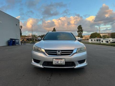2014 Honda Accord for sale at Easy Go Auto Sales in San Marcos CA