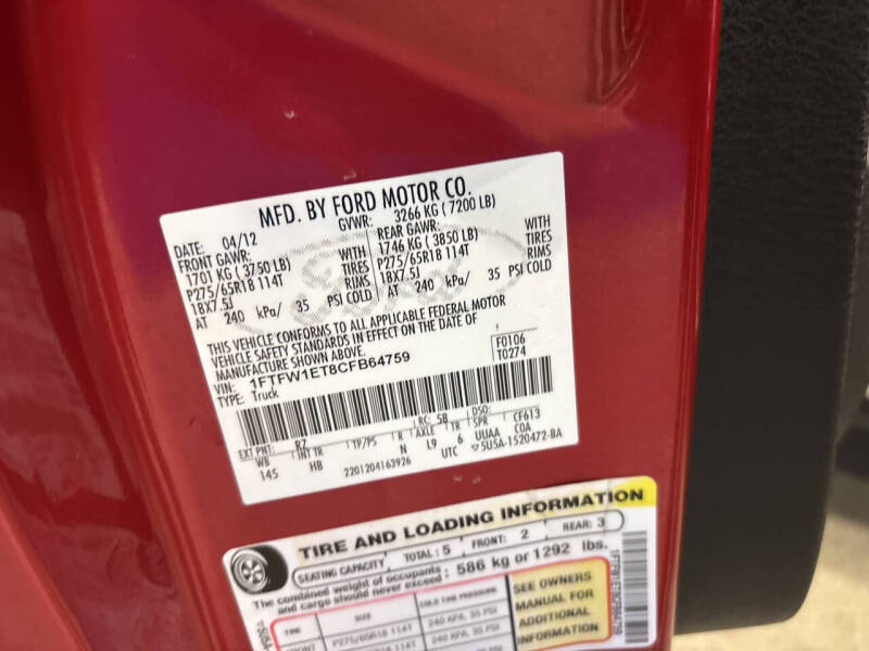 2012 Ford F-150