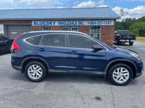 2015 Honda CR-V for sale at BlueSky Wholesale Inc in Chesnee SC