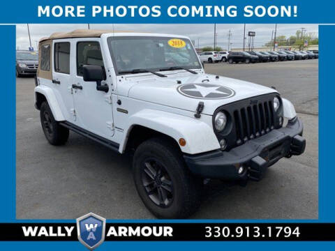 2018 Jeep Wrangler JK Unlimited for sale at Wally Armour Chrysler Dodge Jeep Ram in Alliance OH