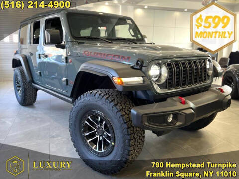 2025 Jeep Wrangler for sale at LUXURY MOTOR CLUB in Franklin Square NY