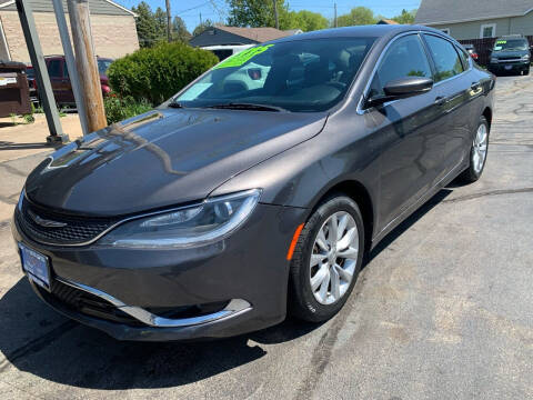 2015 Chrysler 200 for sale at DISCOVER AUTO SALES in Racine WI