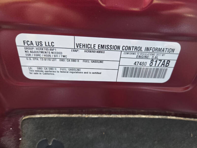 2017 Chrysler Pacifica Limited