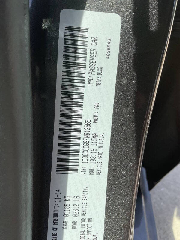 2015 Chrysler 200 C