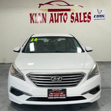 2016 Hyundai Sonata for sale at Kian Auto Sales in Sacramento CA