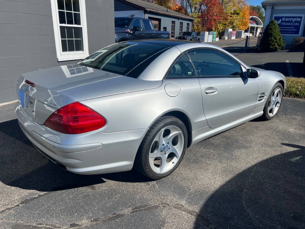 2004 Mercedes-Benz SL-Class for sale at James Motors Inc. in East Longmeadow, MA