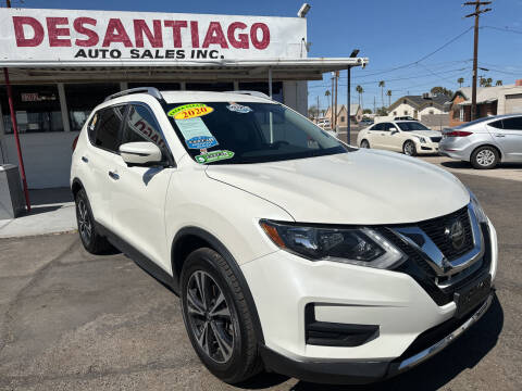 2020 Nissan Rogue for sale at DESANTIAGO AUTO SALES in Yuma AZ