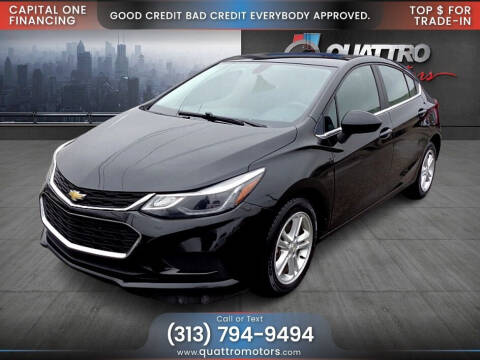 2018 Chevrolet Cruze for sale at Quattro Motors 2 - 1 in Redford MI