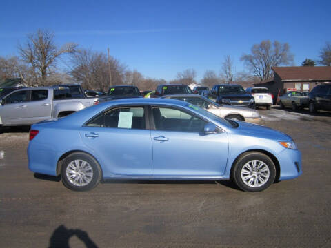 2012 Toyota Camry for sale at BRETT SPAULDING SALES in Onawa IA