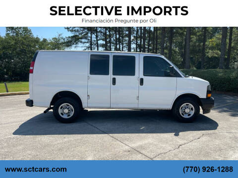 2018 Chevrolet Express for sale at SELECTIVE IMPORTS in Woodstock GA