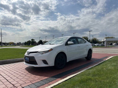 2016 Toyota Corolla for sale at BMW of Schererville in Schererville IN