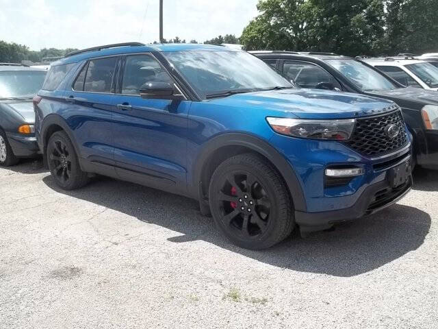 Blue 2020 Ford Explorer ST AWD ST 4dr SUV 2