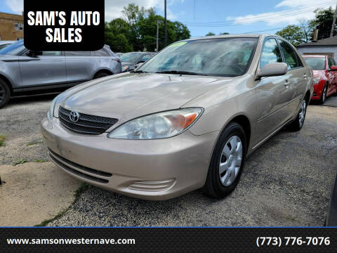 2004 Toyota Camry for sale at SAM'S AUTO SALES in Chicago IL