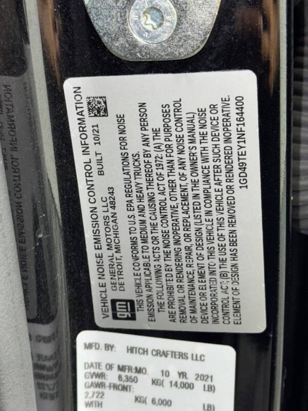 2022 GMC Sierra 3500HD