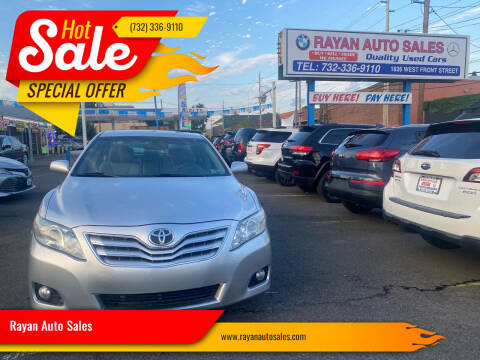 2010 Toyota Camry for sale at Rayan Auto Sales in Plainfield NJ