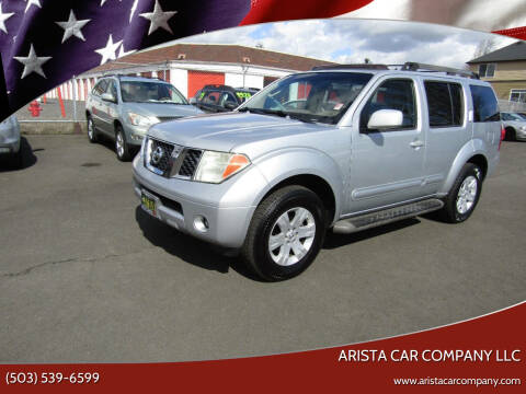 2007 Nissan Pathfinder for sale at ARISTA CAR COMPANY LLC in Portland OR