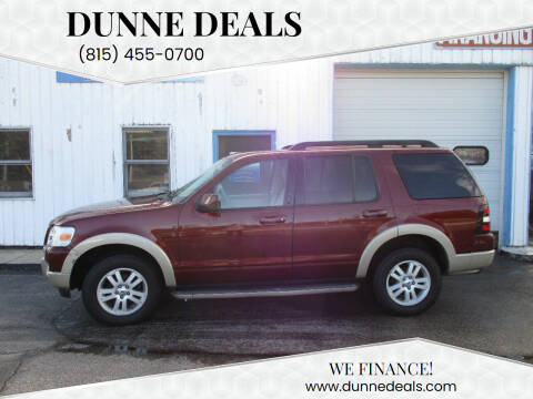 2010 Ford Explorer for sale at Dunne Deals in Crystal Lake IL