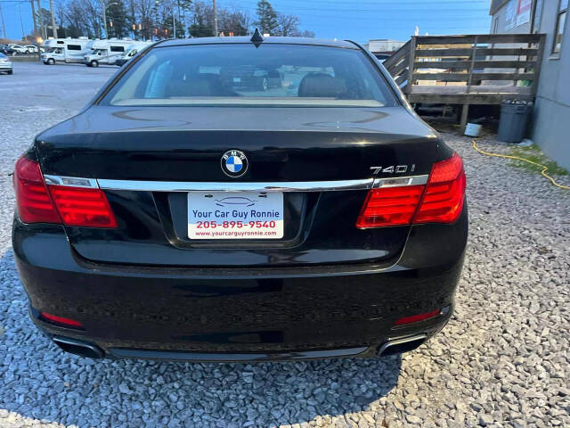 2012 BMW 7 Series for sale at YOUR CAR GUY RONNIE in Alabaster, AL