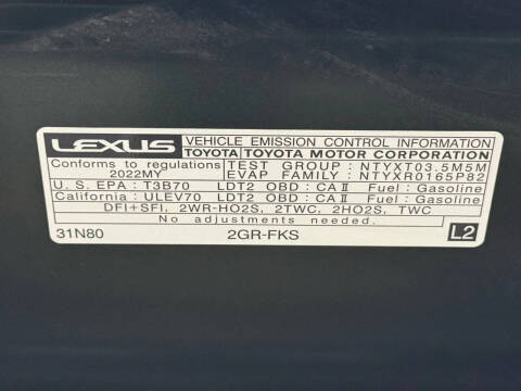 2022 Lexus RX 350L Luxury