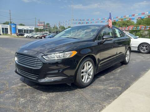 2016 Ford Fusion for sale at Burgess Motors Inc in Michigan City IN