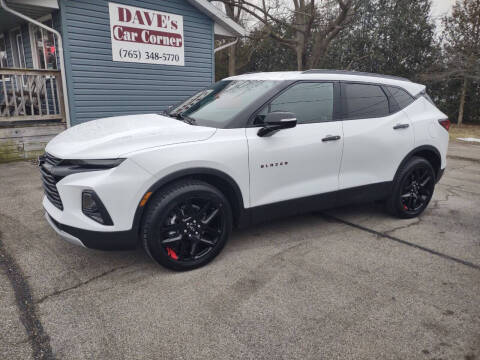 2021 Chevrolet Blazer for sale at Dave's Car Corner in Hartford City IN