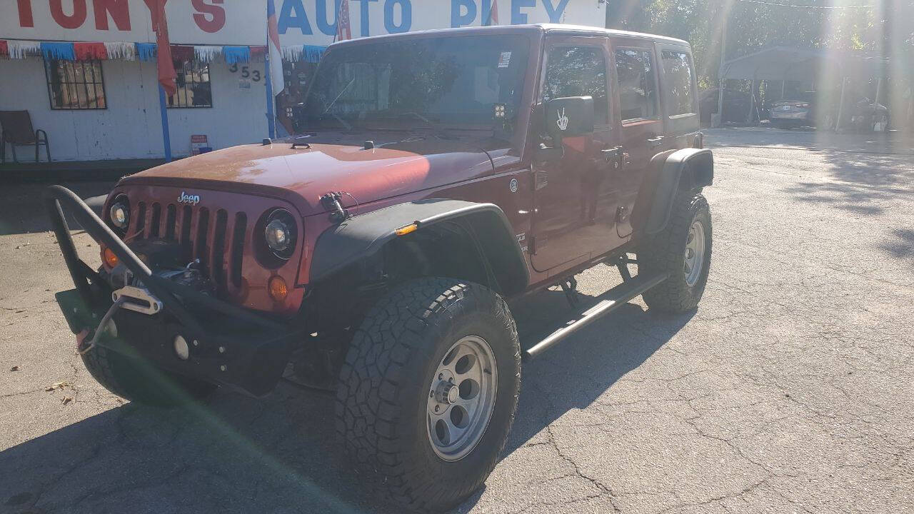 Used Car 2012 Jeep Wrangler Unlimited  Sport 4x4 4dr Suv For Sale Under $20,000 In San Antonio, Texas