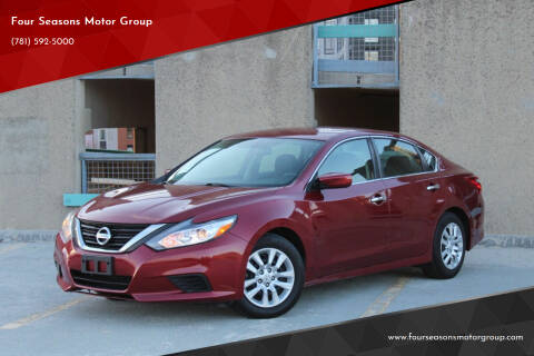2016 Nissan Altima for sale at Four Seasons Motor Group in Swampscott MA