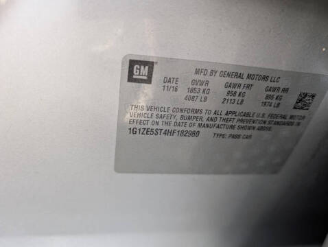 2017 Chevrolet Malibu LT