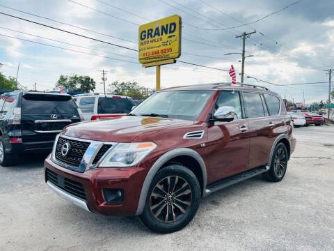 2017 Nissan Armada for sale at Grand Auto Sales in Tampa FL