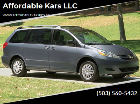 2007 Toyota Sienna for sale at Affordable Kars LLC in Portland OR
