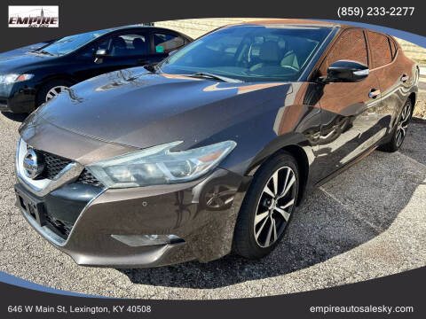 2016 Nissan Maxima for sale at Empire Auto Sales in Lexington KY