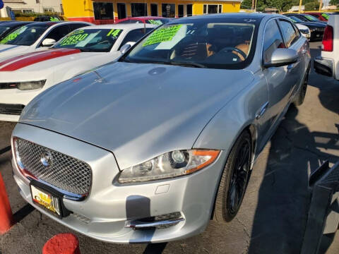 2011 Jaguar XJL for sale at CROWN AUTO INC, in South Gate CA