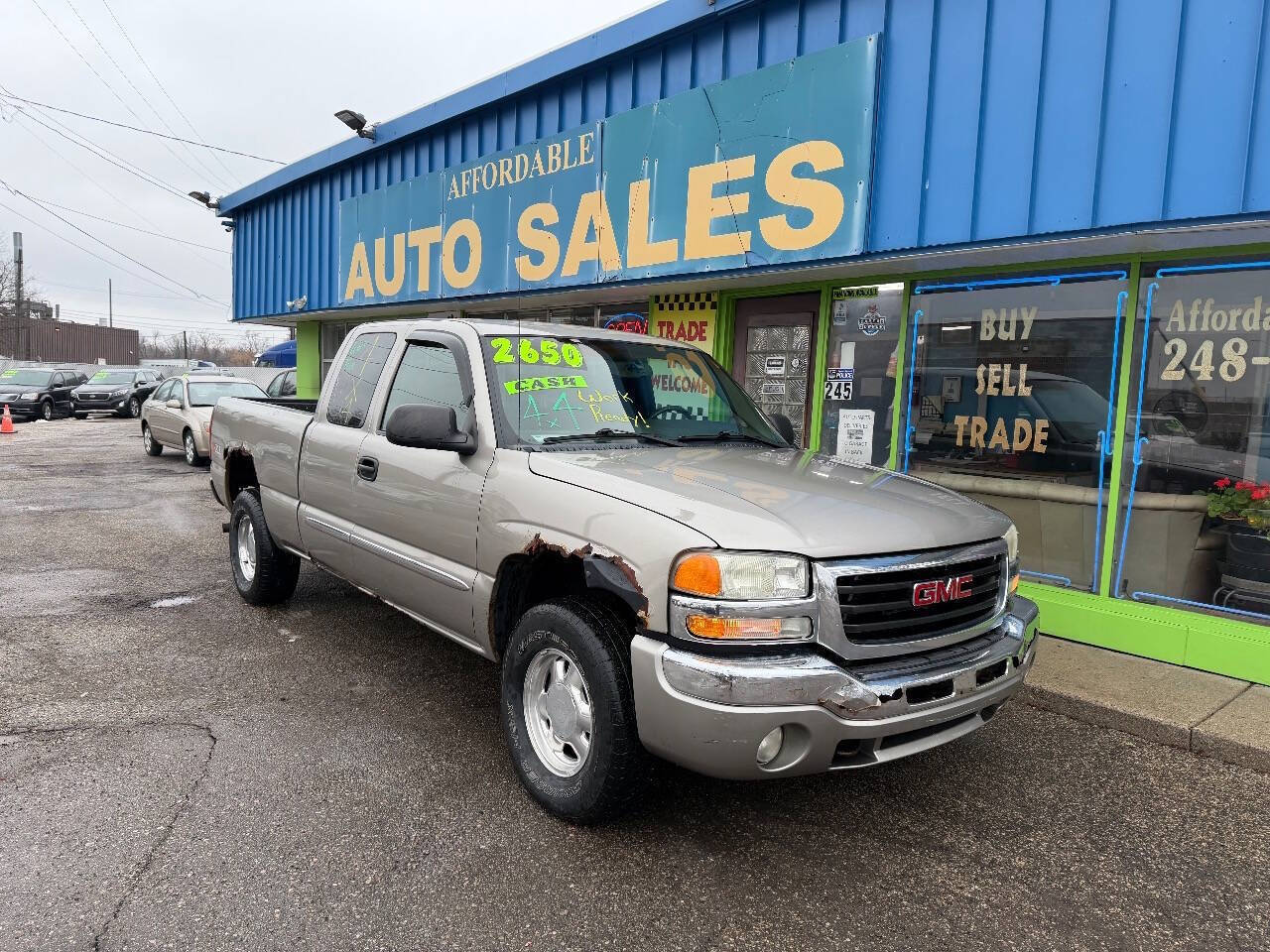 2003 GMC Sierra 1500 SLE 4WD Extended Cab SB