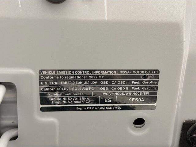 2022 Nissan Versa SR