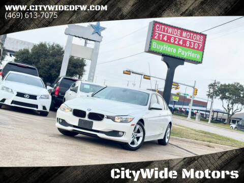 2013 BMW 3 Series for sale at CityWide Motors in Garland TX