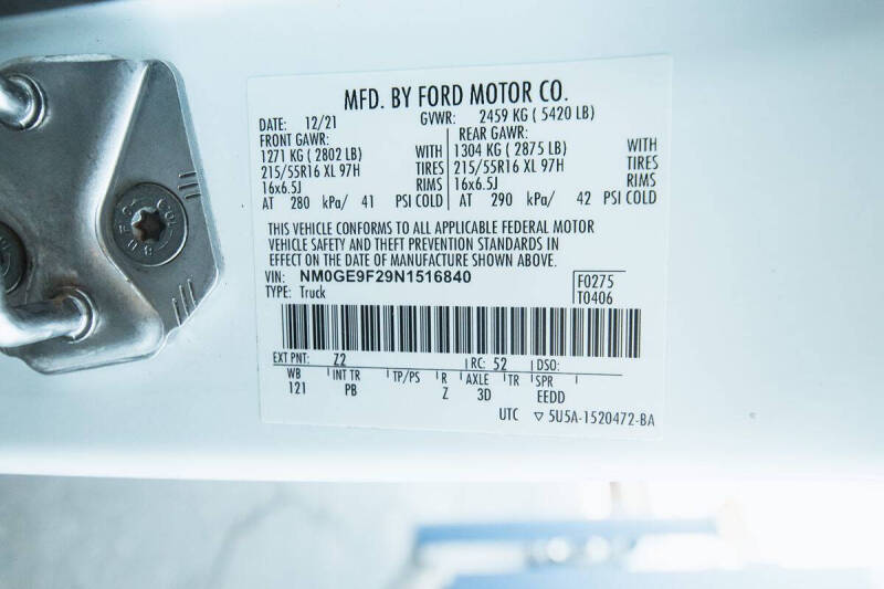 2022 Ford Transit Connect XLT