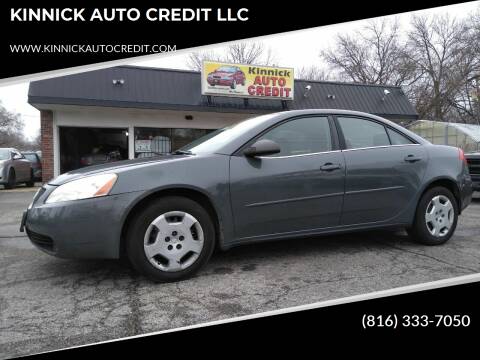 2007 Pontiac G6 for sale at KINNICK AUTO CREDIT LLC in Kansas City MO