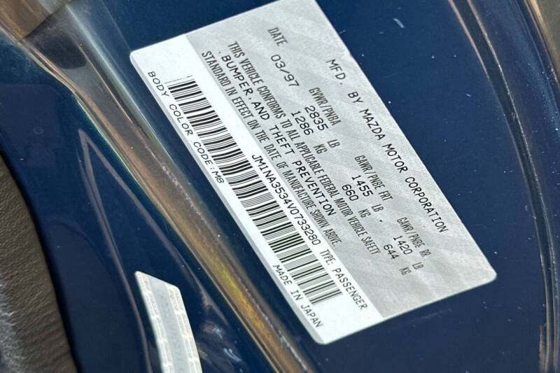 1997 Mazda MX-5 Miata