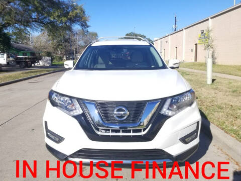 2017 Nissan Rogue for sale at Hispanos Cars 4 Less by Cadena Motors, Inc. in Houston TX