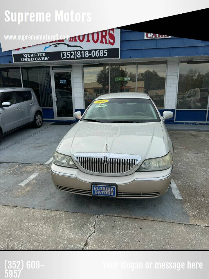 2006 Lincoln Town Car For Sale In Florida Carsforsale