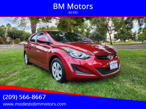 2016 Hyundai Elantra for sale at BM Motors in Modesto CA
