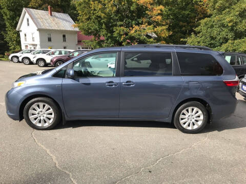 2016 Toyota Sienna for sale at MICHAEL MOTORS in Farmington ME