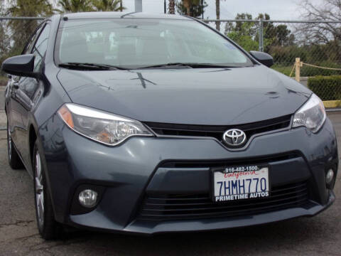 2015 Toyota Corolla for sale at PRIMETIME AUTOS in Sacramento CA