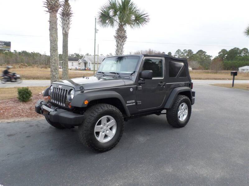 2017 Jeep Wrangler for sale at First Choice Auto Inc in Little River SC