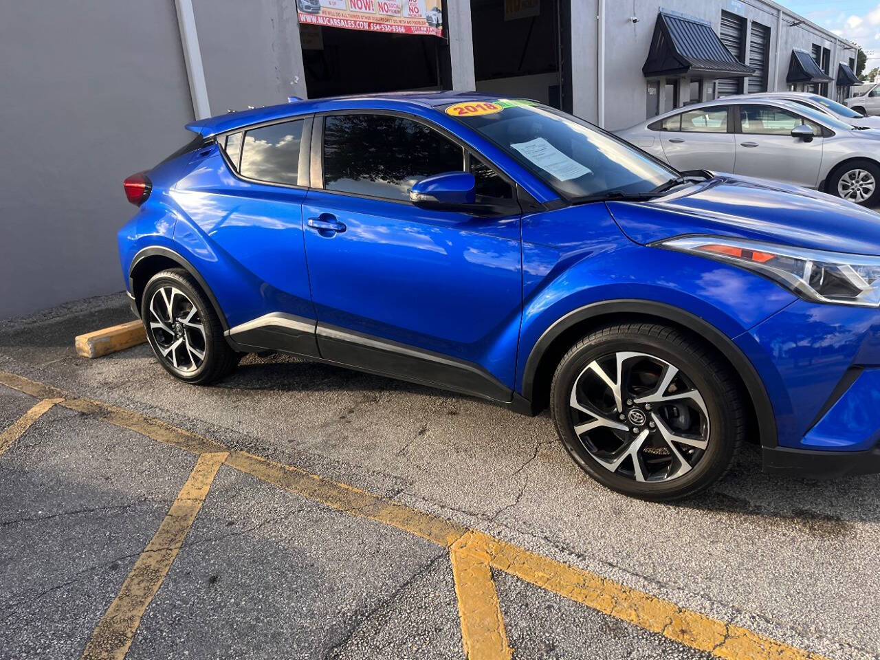 2018 Toyota C-HR for sale at M & J UNITED AUTO SALES in LAUDERDALE LAKES, FL