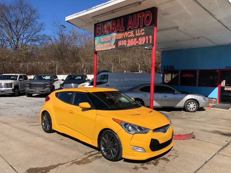 2013 Hyundai Veloster for sale at Global Auto Sales and Service in Nashville TN